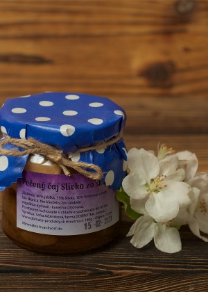 slivkovy peceny caj z farmy dobrotka