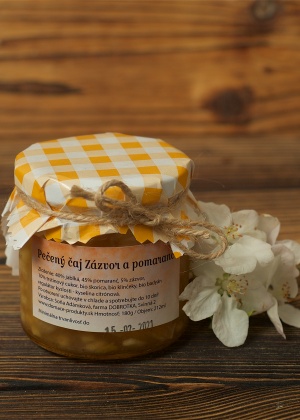 zazvorovy peceny caj z farmy dobrotka