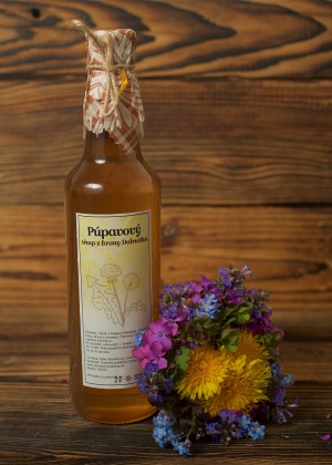 sirup z pupavy z farmy dobrotka